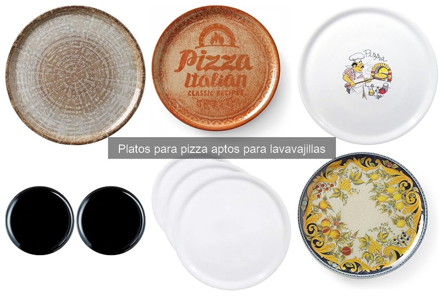 Mejores platos para pizza aptos para lavavajillas