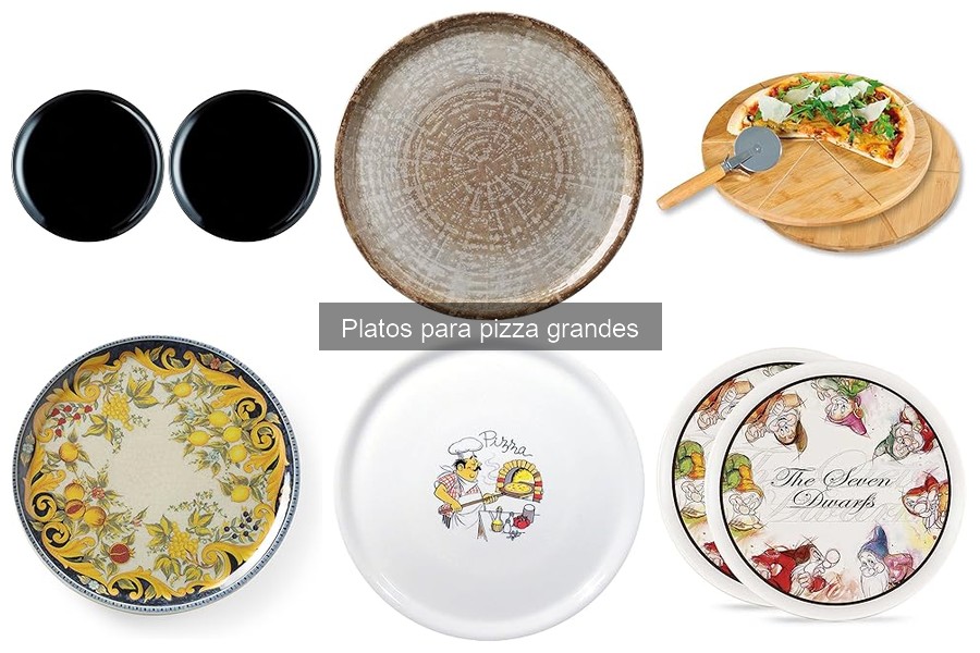 Mejores platos para pizza grandes en hornos domésticos
