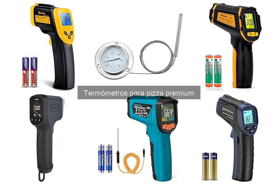 Mejores prácticas para usar un termómetro para pizza premium