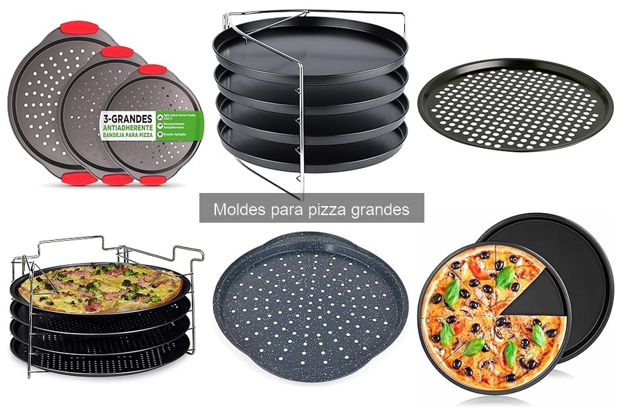 Mejores recetas para pizza en moldes grandes