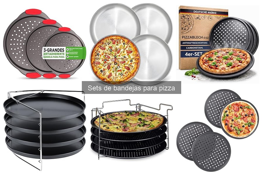 Mejores sets de bandejas para pizza para principiantes