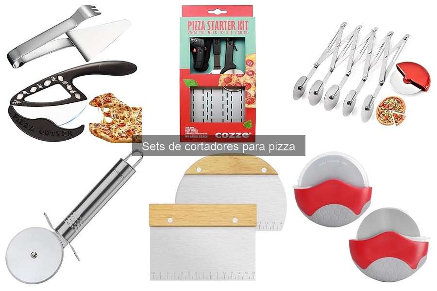 ** Mejores sets de cortadores para pizza para principiantes