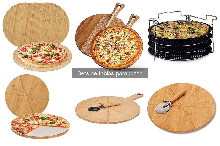 Mejores sets de tablas para pizza en Amazon: Comparativa 2023