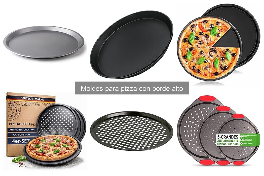 Mejores sitios para comprar moldes de pizza con borde alto
