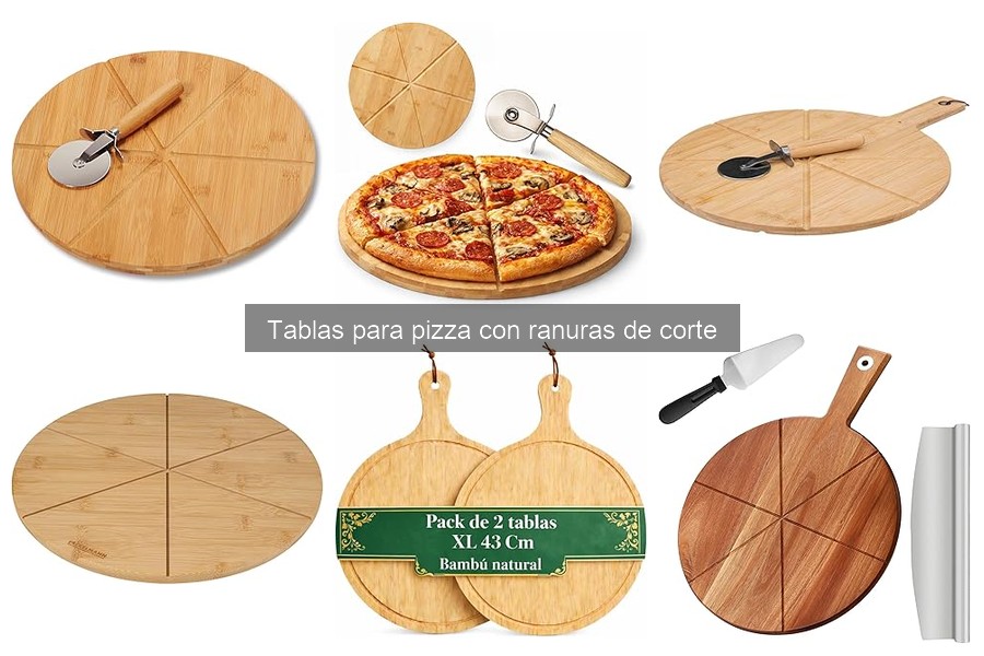 Mejores tablas para pizza con ranuras de corte en 2023
