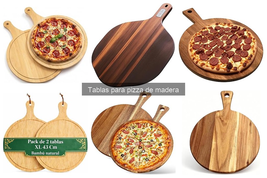 Mejores tablas para pizza de madera para principiantes