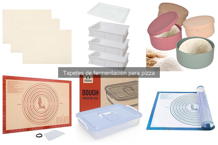 Mejores tapetes de fermentación para pizza: comparativa 2023