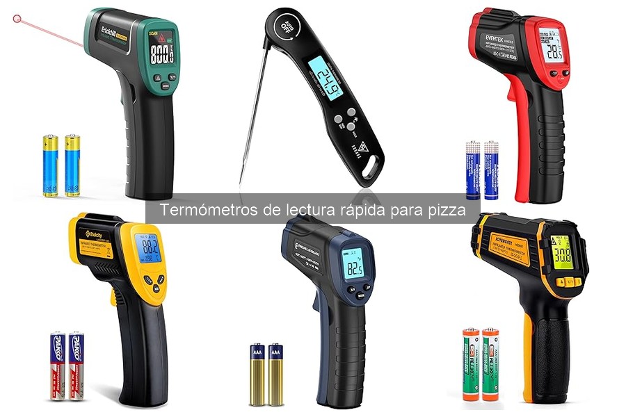 Mejores Termómetros de Lectura Rápida para Pizza 2023