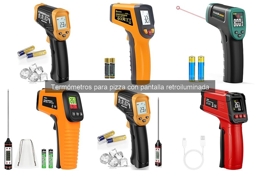 Mejores termómetros para pizza con pantalla retroiluminada 2023