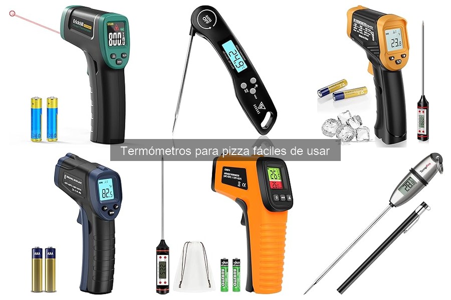 Mejores termómetros para pizza en 2023: comparativa y análisis