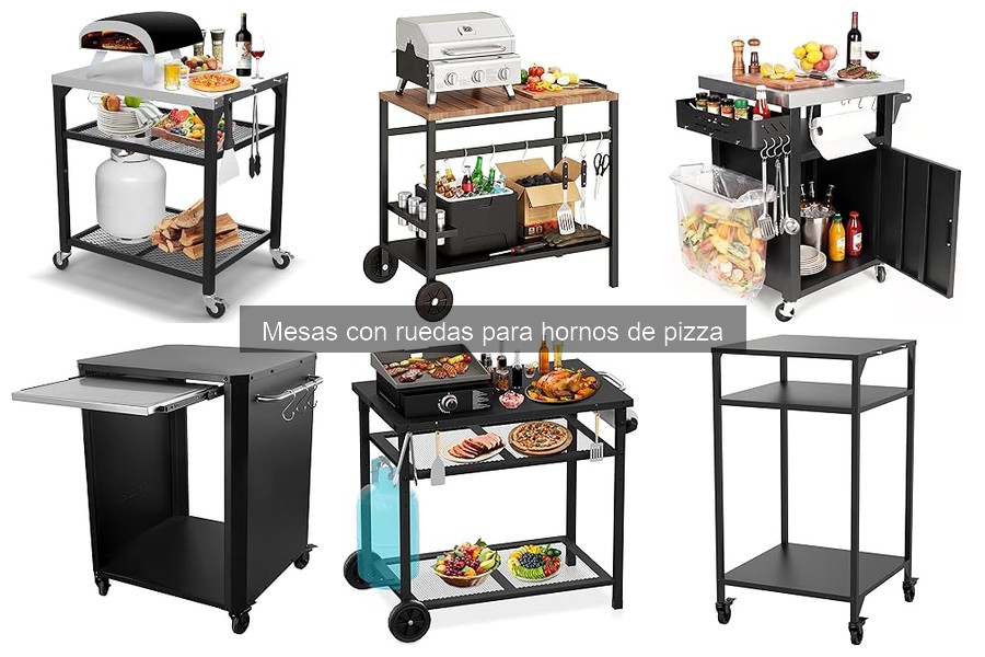 Mesas con Ruedas para Hornos de Pizza: Ventajas y Características