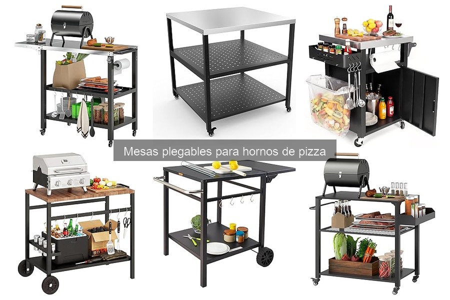 Mesas Plegables para Hornos de Pizza en Exteriores: ¿Son Viables?