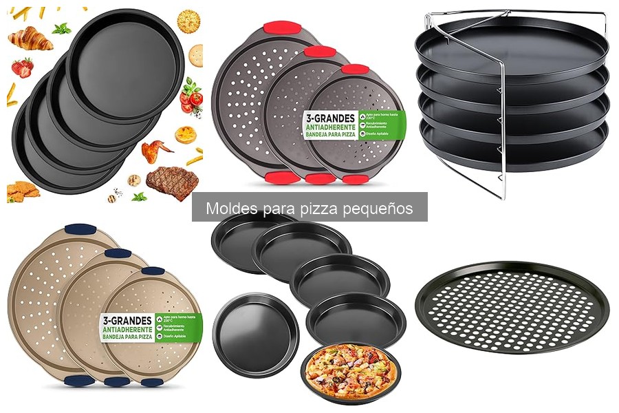 Moldes para pizza pequeños: Calidad y cocción perfectas