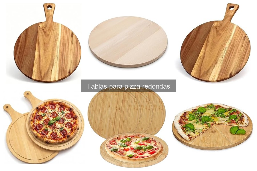 Ofertas y descuentos en tablas para pizza redondas