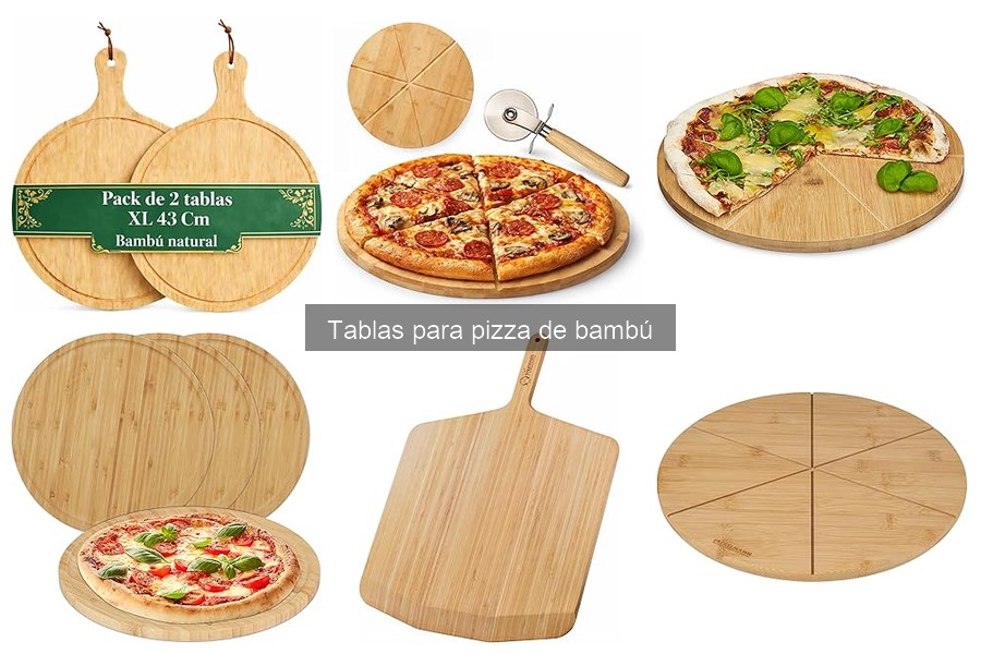 Ofertas y precios de tablas para pizza de bambú en 2023