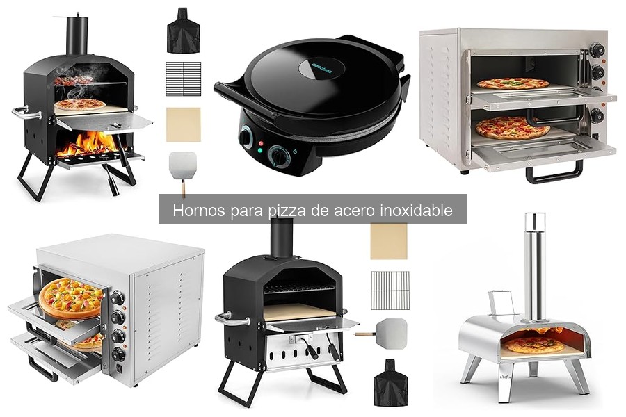 Opiniones de hornos de pizza de acero inoxidable en 2023