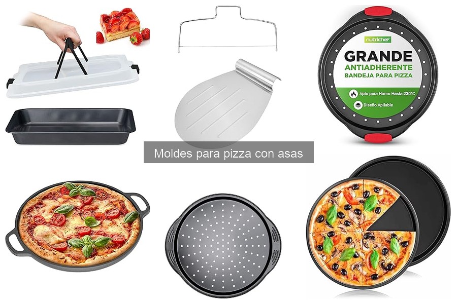 ** Opiniones de moldes para pizza con asas: ¿Vale la pena comprarlos?