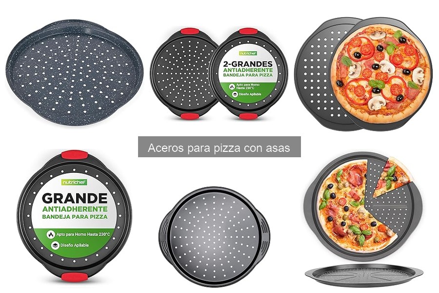 Opiniones sobre aceros para pizza con asas: ¿Valen la pena?