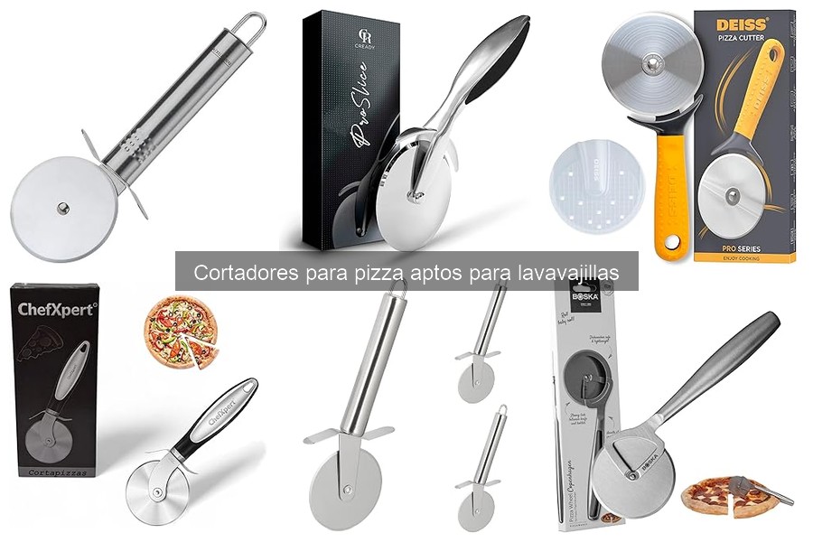 Opiniones sobre cortadores de pizza aptos para lavavajillas