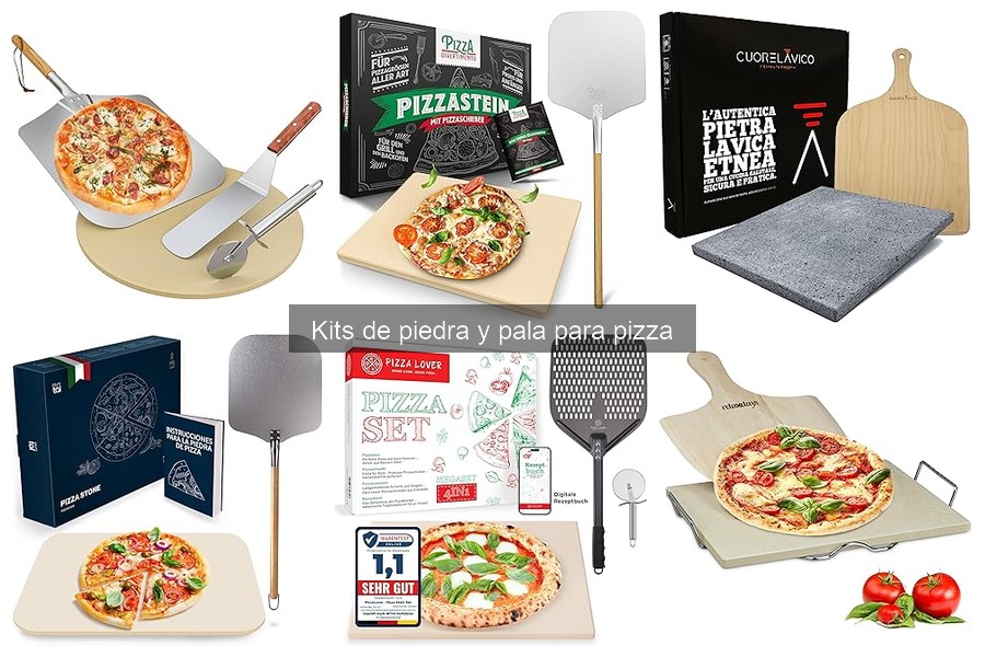 Opiniones sobre kits de piedra y pala para pizza en casa