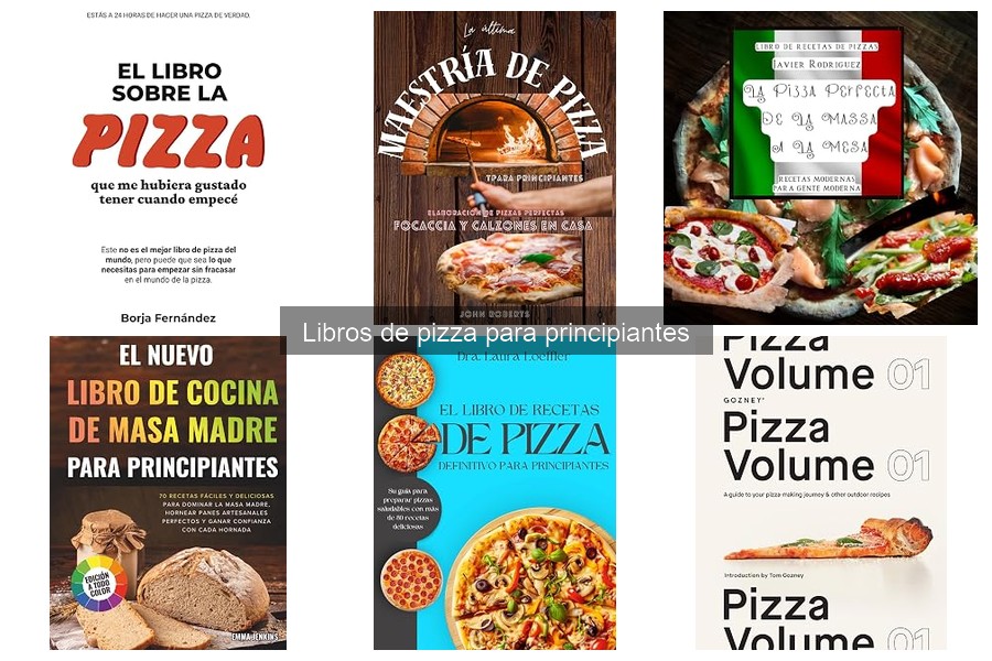 Opiniones sobre libros de pizza para principiantes