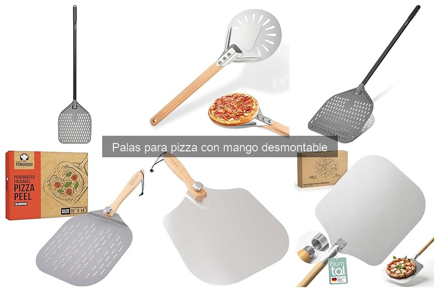 Opiniones sobre palas para pizza con mango desmontable