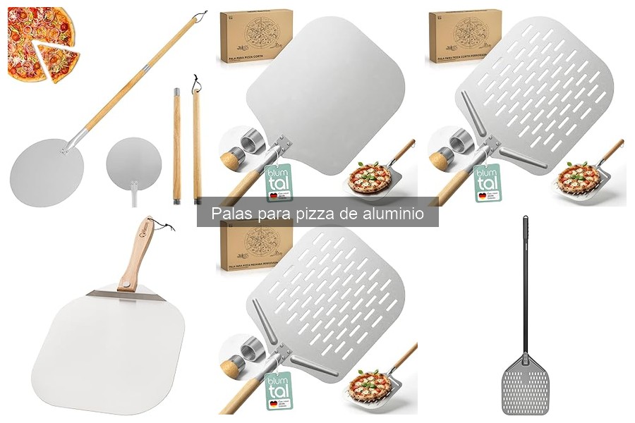 Opiniones sobre palas para pizza de aluminio de marcas destacadas