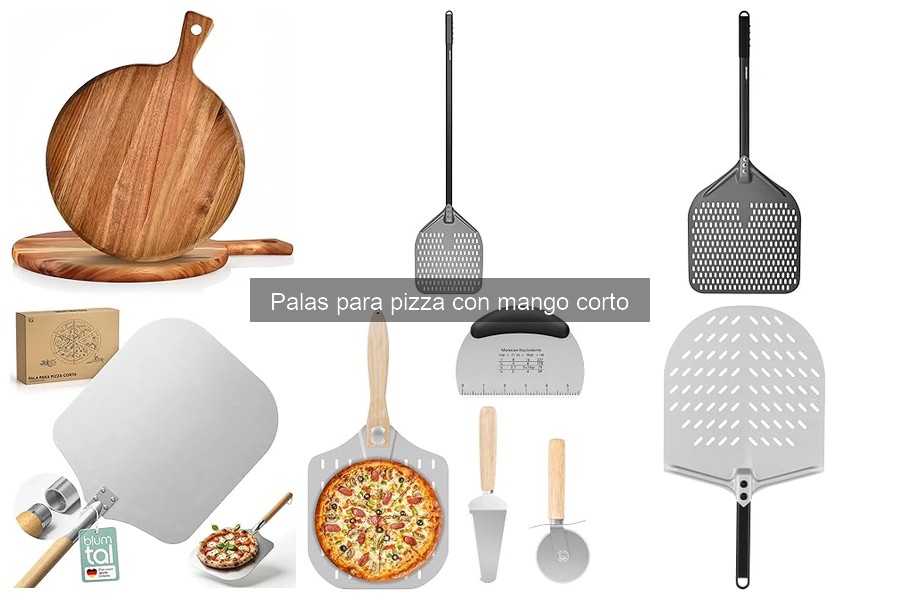 ¿Para qué tipo de pizza usar una pala con mango corto?