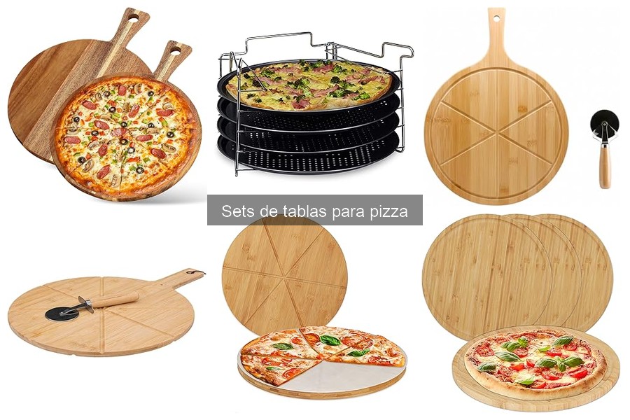 Personaliza tu set de tablas para pizza: consejos y accesorios