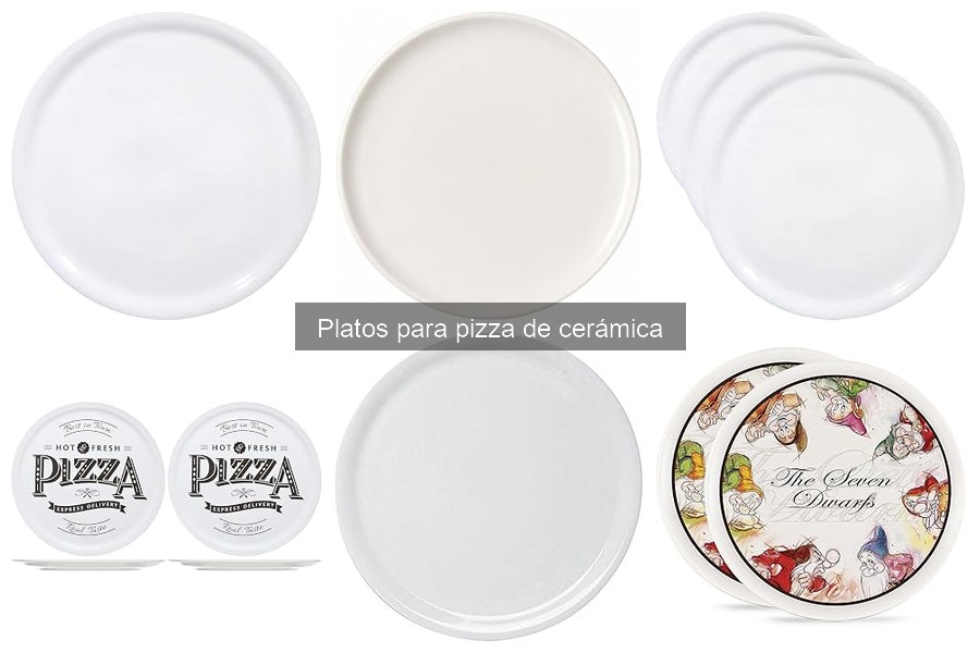Platos para pizza de cerámica: características y beneficios