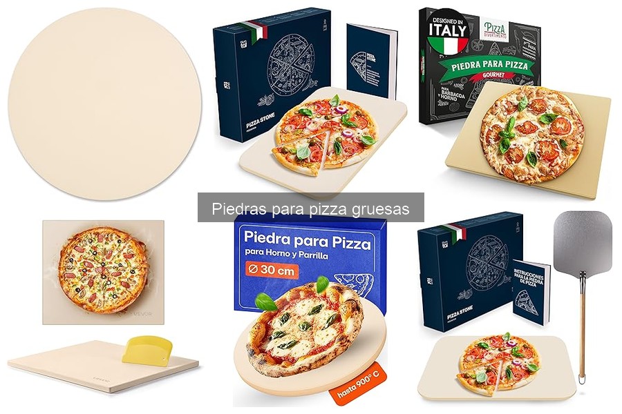 ¿Por qué elegir una piedra para pizza gruesa sobre un horno convencional?