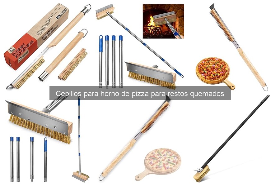 ¿Por qué mi cepillo para horno de pizza no limpia bien?