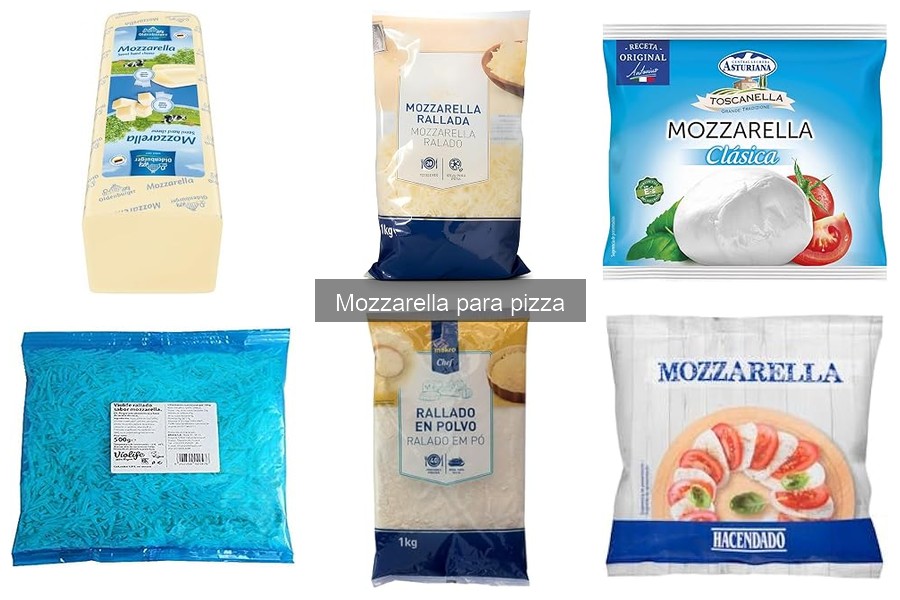 ¿Por qué se derrite demasiado la mozzarella para pizza?