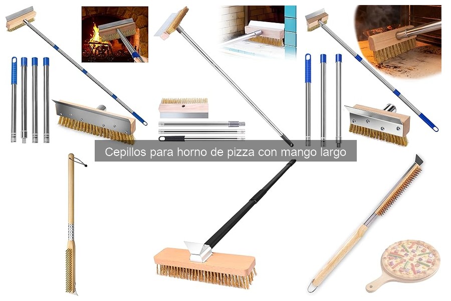 Precio de cepillos para horno de pizza con mango largo