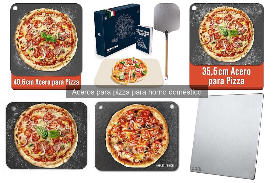 Precio promedio de aceros para pizza en hornos domésticos