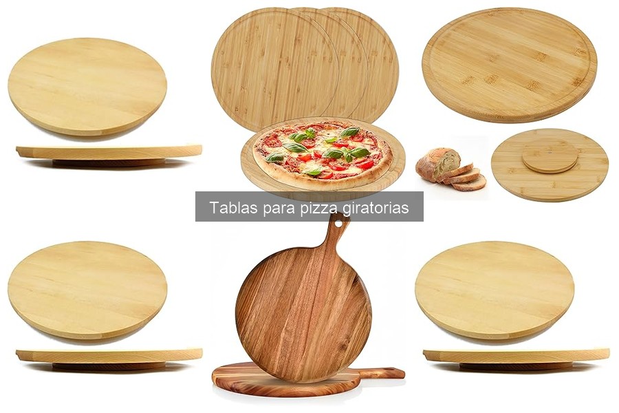 Precio tablas giratorias para pizza: Comparativa y Ofertas
