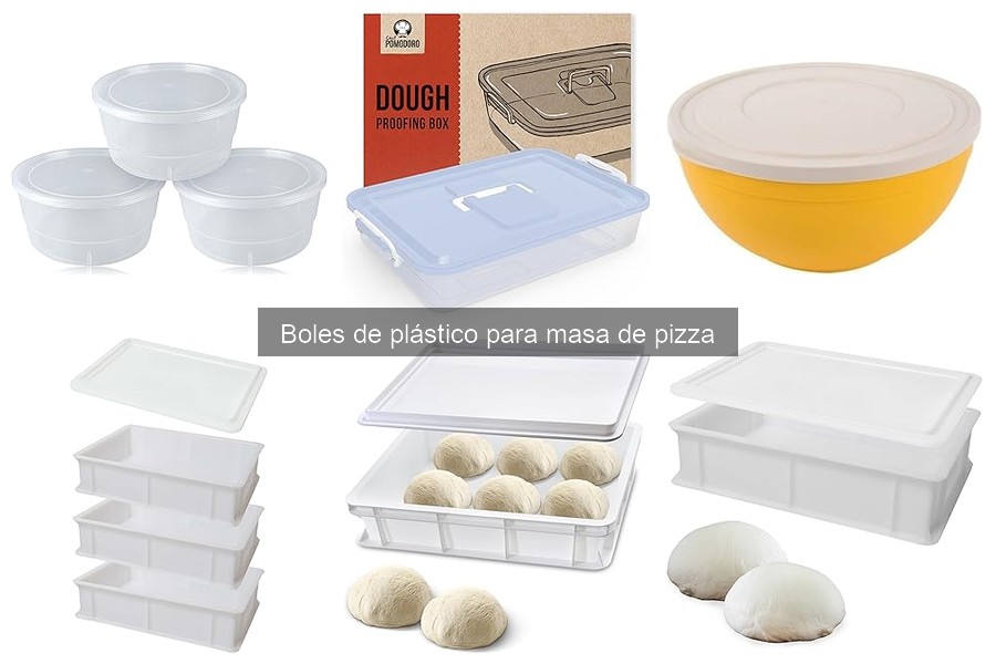 Precios de boles de plástico para masa de pizza en 2023