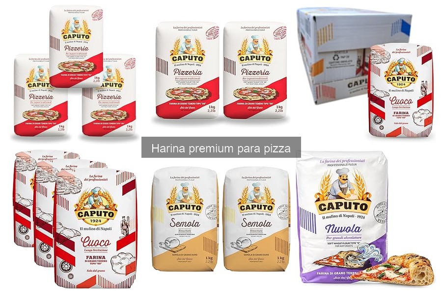 Precios de harina premium para pizza y dónde comprarla