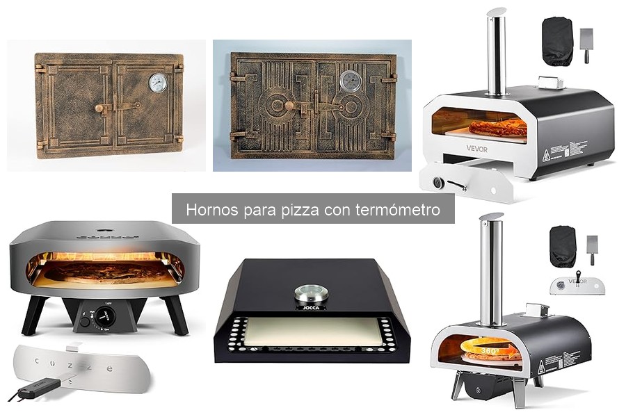 Precios de hornos para pizza con termómetro en 2023