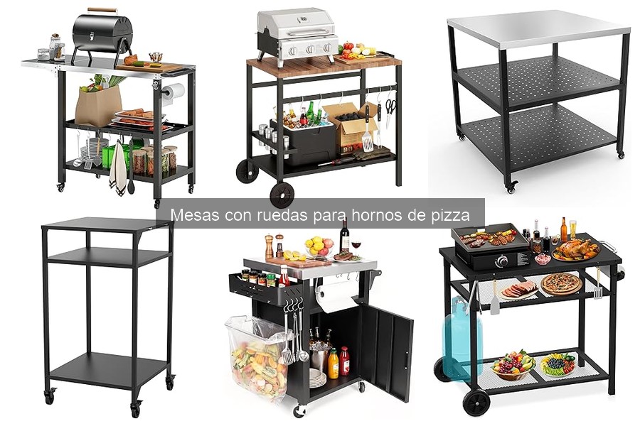 Precios Mesas con Ruedas para Hornos de Pizza: Guía de Costos