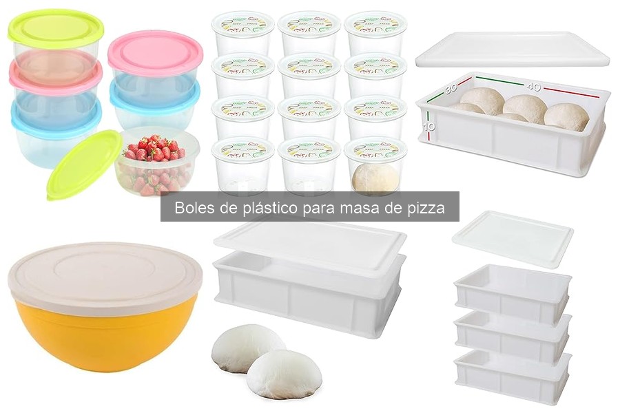 Preguntas frecuentes sobre boles de plástico para pizza