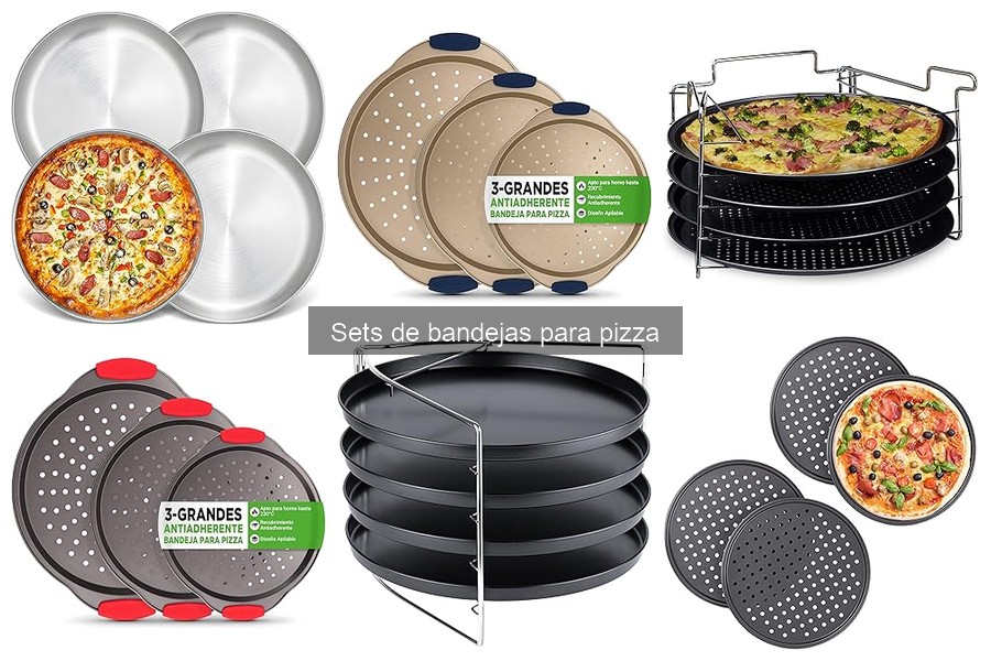 Preguntas frecuentes sobre sets de bandejas para pizza