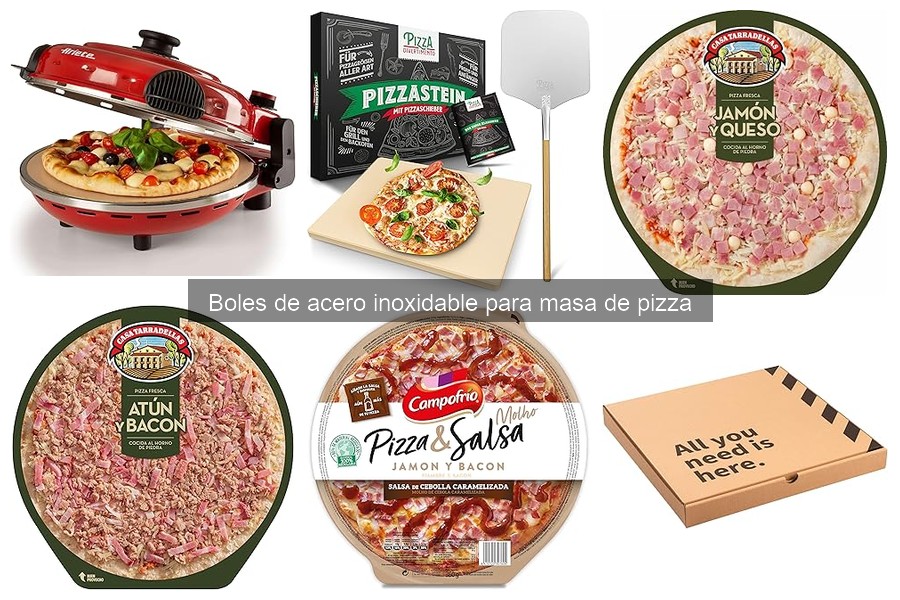 Problemas comunes al usar boles de acero inoxidable para pizza