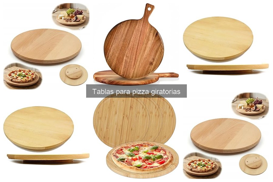 Problemas comunes con tablas giratorias para pizza y soluciones