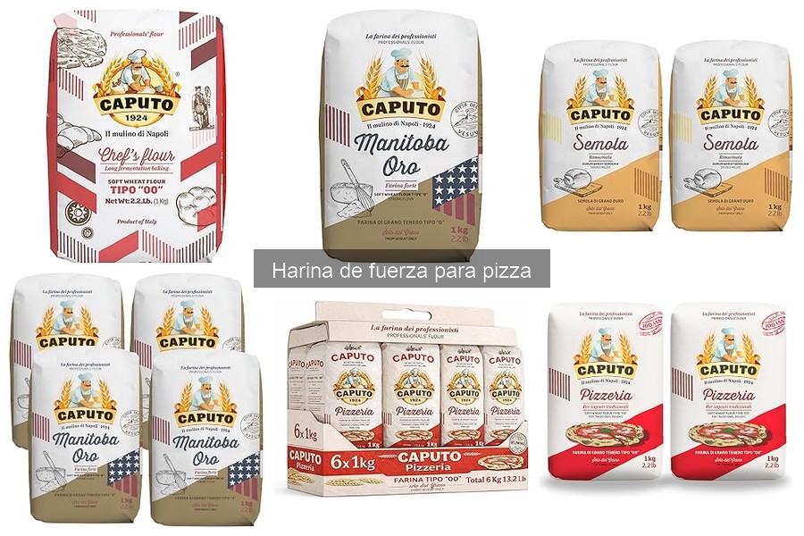 Qué es la harina de fuerza para pizza: características y usos
