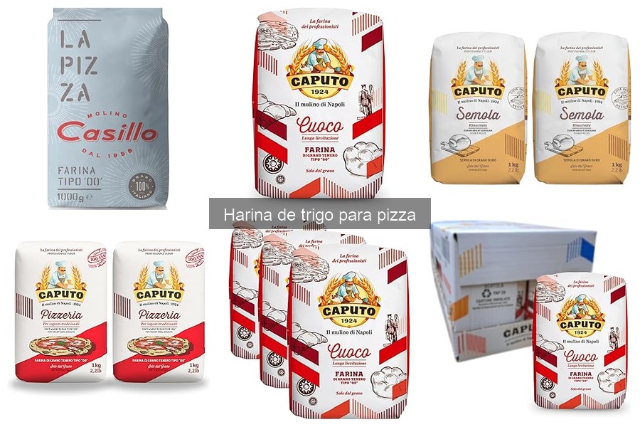 Qué es la harina de trigo para pizza y sus características