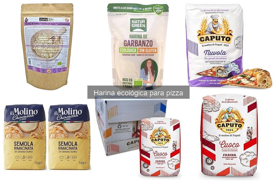¿Qué es la harina ecológica para pizza? Beneficios y características