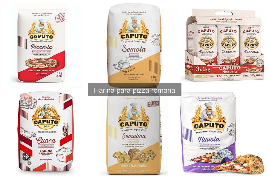 Qué es la harina para pizza romana y sus características