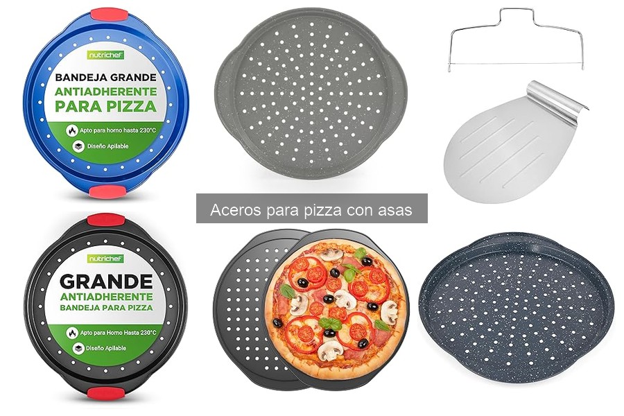 ¿Qué es un acero para pizza con asas? Características y usos