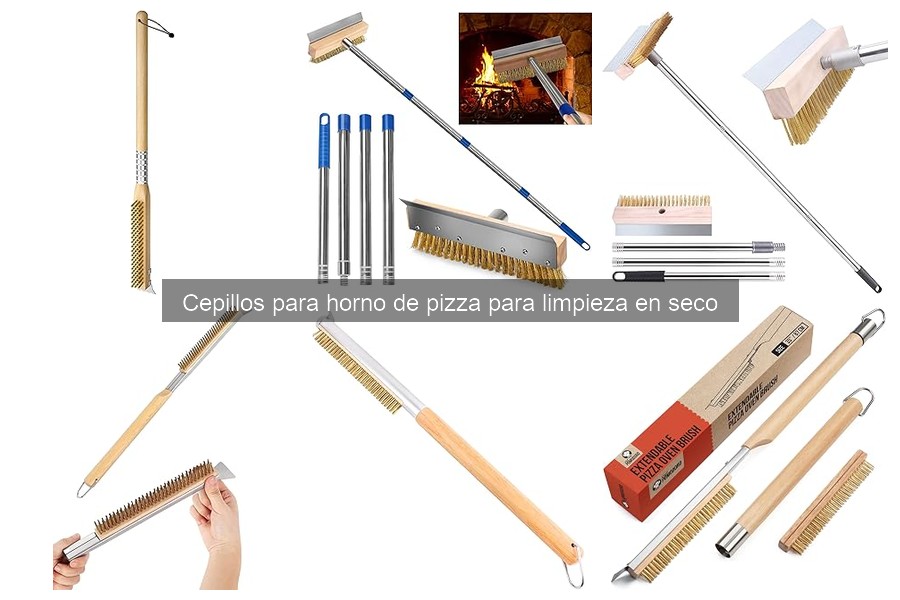 ¿Qué es un cepillo para horno de pizza y cómo usarlo?